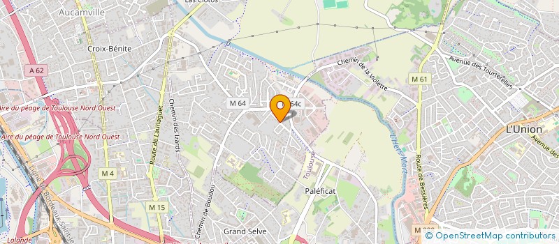 localisation de l'entreprise ASMV  LAUNAGUET