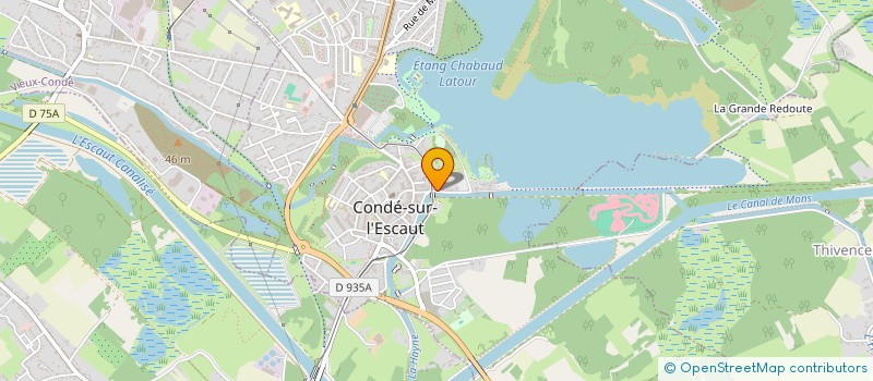 localisation de l'entreprise ASN  CONDE-SUR-L'ESCAUT