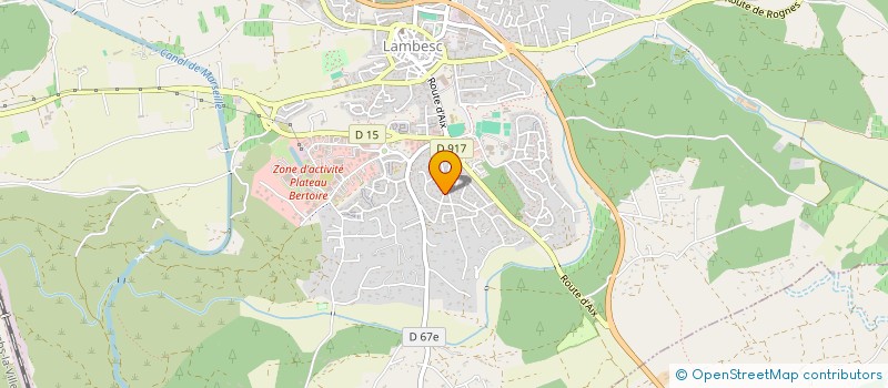 localisation de l'entreprise ASN CONCEPT à LAMBESC