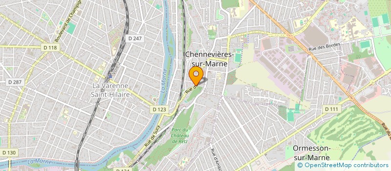 localisation de l'entreprise ASN IMMO  CHENNEVIERES-SUR-MARNE