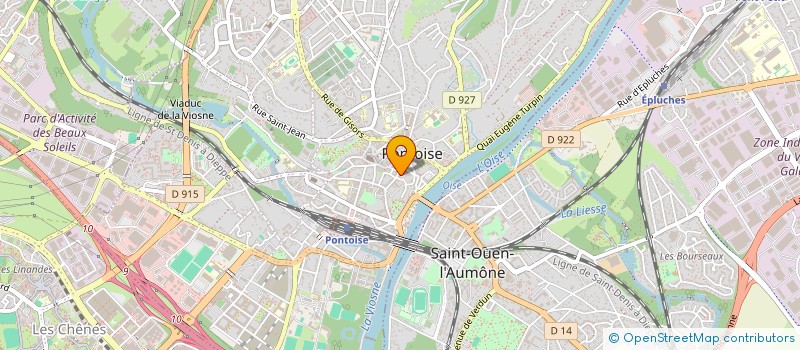 localisation de l'entreprise ASNCOM  PONTOISE