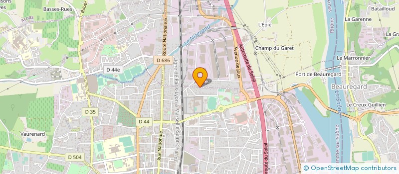 localisation de l'entreprise ASNEDEC A SALLIN  ARNAS