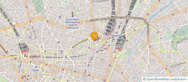 localisation de l'entreprise ASNELLES INVEST  PARIS