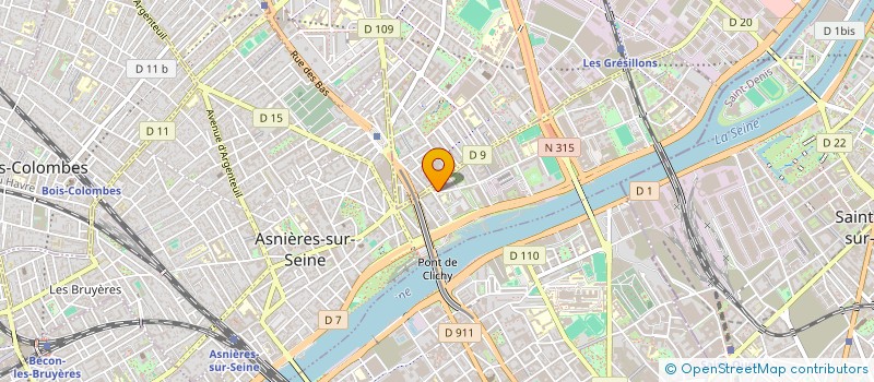 localisation de l'entreprise ASNIERES CHINE AMITIE  ASNIERES-SUR-SEINE