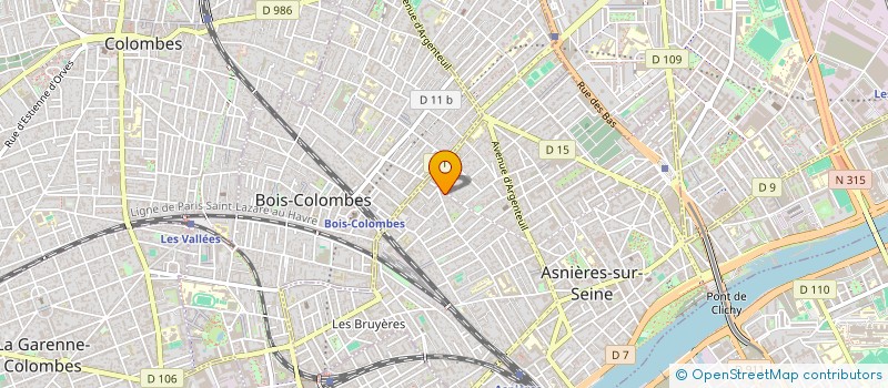 localisation de l'entreprise ASNIERES CONDUITE  ASNIERES-SUR-SEINE