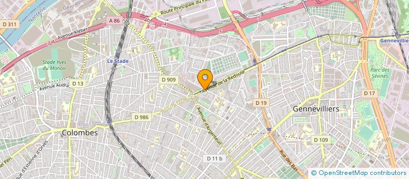 localisation de l'entreprise ASNIERES EXPRESS à ASNIERES-SUR-SEINE