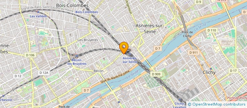 localisation de l'entreprise ASNIERES LE RELAIS à ASNIERES-SUR-SEINE