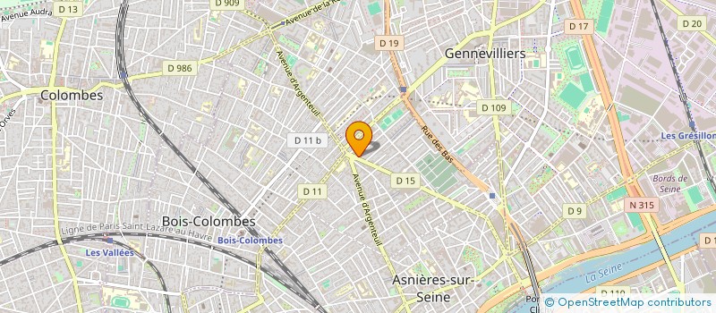 localisation de l'entreprise ASNIERES MOBILE à ASNIERES-SUR-SEINE