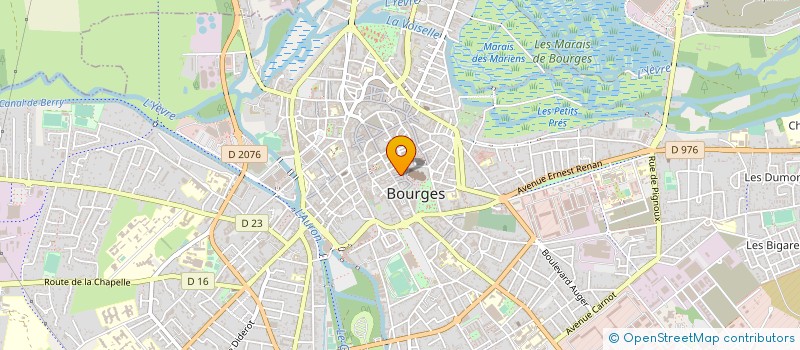 localisation de l'entreprise ASNIERES PHARMA  BOURGES