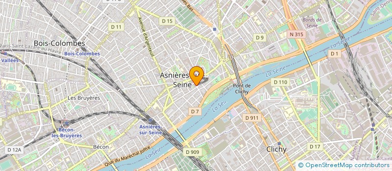 localisation de l'entreprise ASNIERESDIS à ASNIERES-SUR-SEINE