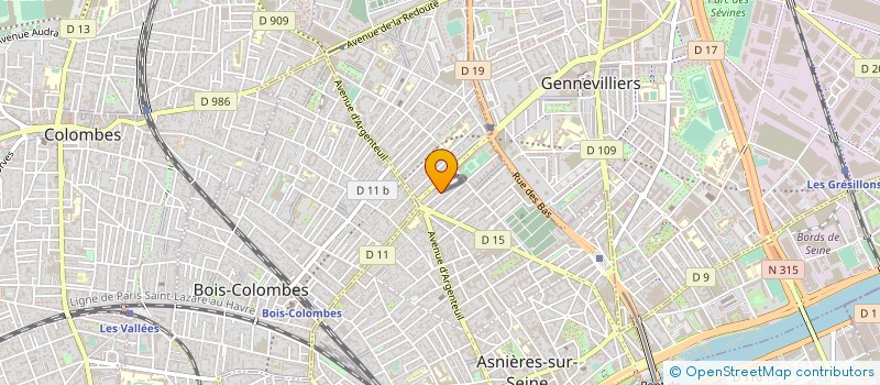 localisation de l'entreprise ASNIEROISE SMBI SOCIETE NOUVELLE à ASNIERES-SUR-SEINE