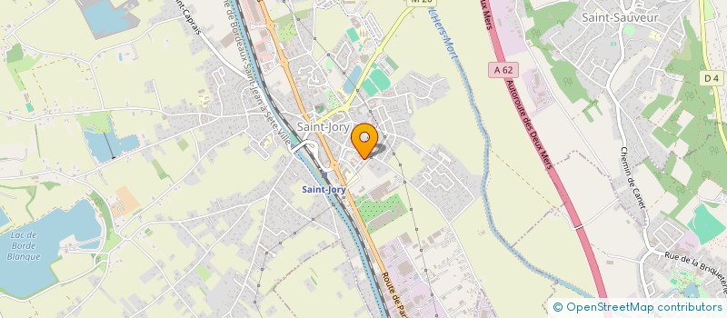 localisation de l'entreprise ASNK TOULOUSE à SAINT-JORY