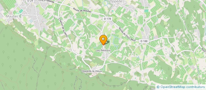 localisation de l'entreprise ASNO  OPPEDE