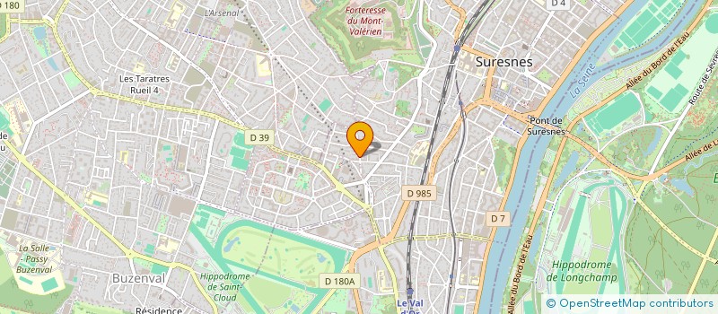 localisation de l'entreprise ASNP HOLDING à EAUBONNE
