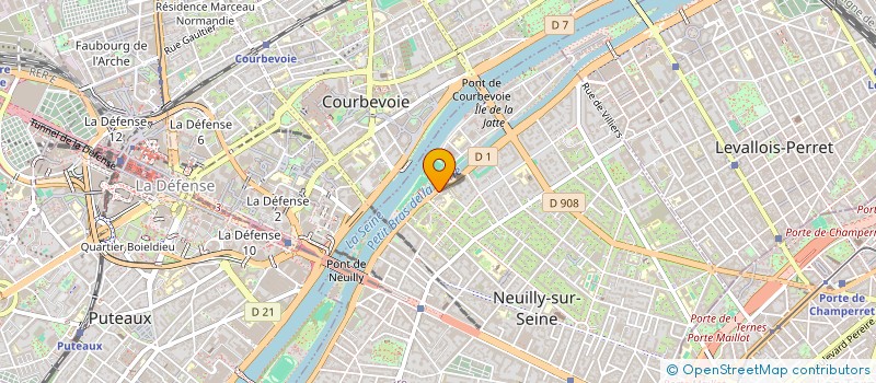 localisation de l'entreprise ASNR  NEUILLY-SUR-SEINE