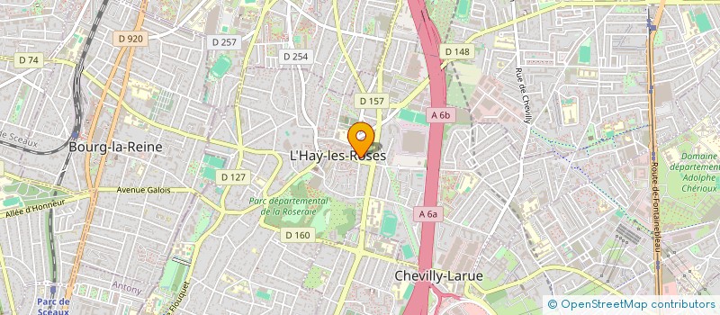 localisation de l'entreprise ASNS  CACHAN