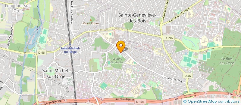 localisation de l'entreprise ASO-CB à SAINT-MICHEL-SUR-ORGE