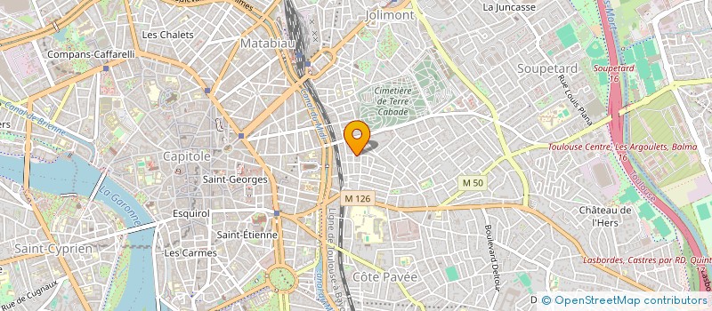 localisation de l'entreprise ASO CREATION à TOULOUSE