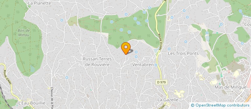 localisation de l'entreprise ASO LES CHENES VERTS à NIMES