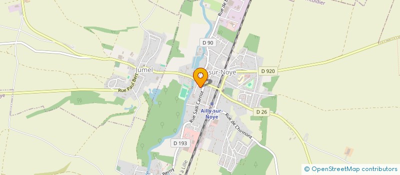 localisation de l'entreprise ASOA à AILLY-SUR-NOYE