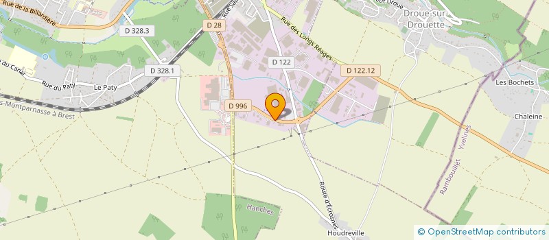 localisation de l'entreprise ASOA à EPERNON
