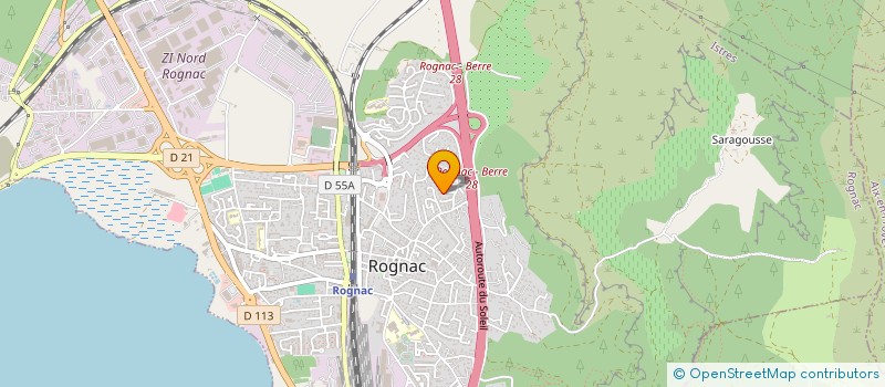 localisation de l'entreprise ASOA CONSEILS  ROGNAC