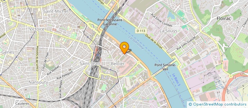 localisation de l'entreprise ASOBO HOLDING  BORDEAUX