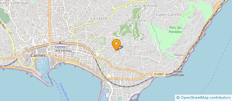 localisation de l'entreprise ASOCIACION CIVIL CAUCE (CAUCE) à CANNES