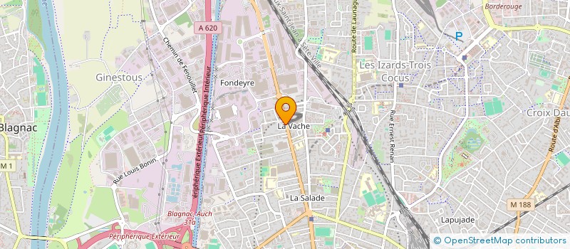 localisation de l'entreprise ASOCIACION UNION à TOULOUSE