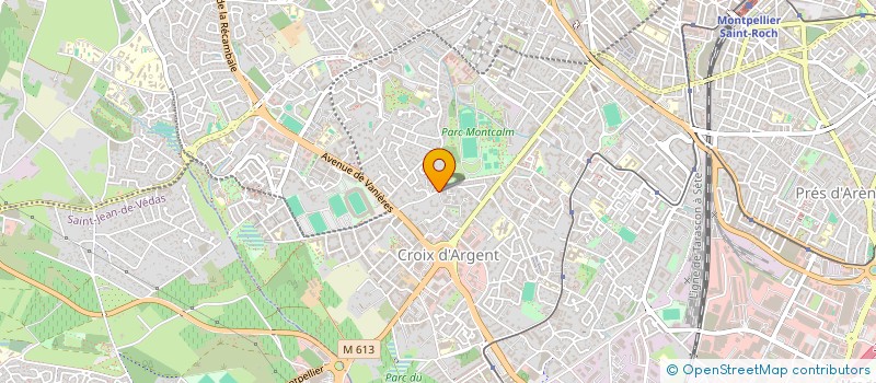 localisation de l'entreprise ASOCIATION ALINEA à MONTPELLIER