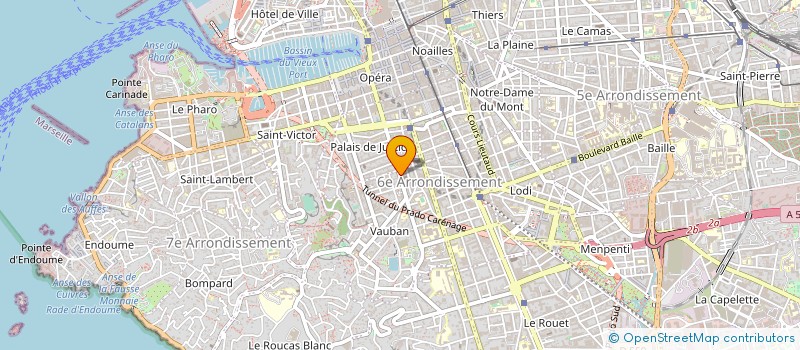 localisation de l'entreprise ASOCIATION ATELIER D'ANNABELLE  MARSEILLE