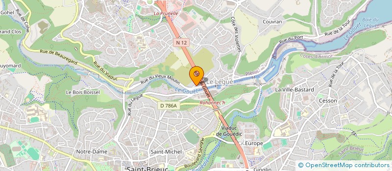 localisation de l'entreprise ASOCIATION ECOLES LIBRES DES FILLES  PLERIN