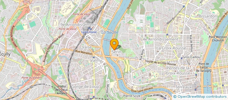 localisation de l'entreprise ASOCIATION POUR LE DEVELOPPEMENT DES ENTREPRISES CULTURELLES ET CREATIVES à LYON