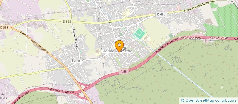 localisation de l'entreprise ASOCIATION PROMOKART à GIGNAC-LA-NERTHE