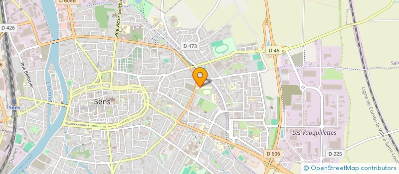 localisation de l'entreprise ASOCIATION SACHONS NOUS CONDUIRE à SENS
