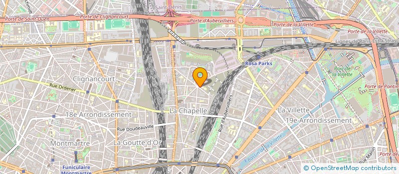 localisation de l'entreprise ASOCIATION SPORTIVE DU COLLEGE DANIEL MAYER  PARIS