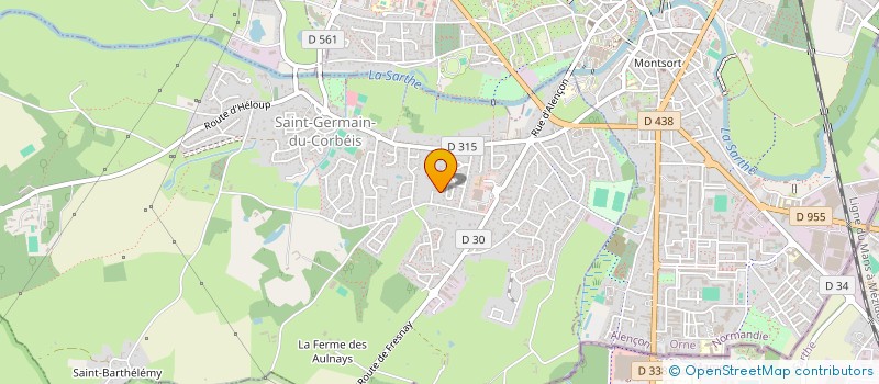 localisation de l'entreprise ASOCIATION TROPHICO à SAINT-GERMAIN-DU-CORBEIS