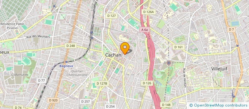 localisation de l'entreprise ASOCIATION VIBRATIONS à CACHAN