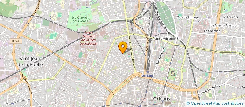 localisation de l'entreprise ASOCIATION WALABIX  ORLEANS