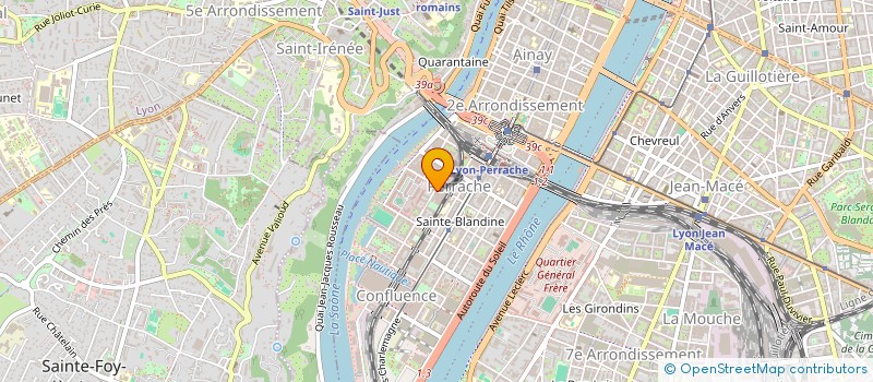 localisation de l'entreprise ASOMEA  LYON