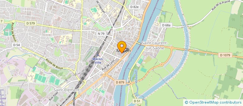 localisation de l'entreprise ASOSKATE à MACON