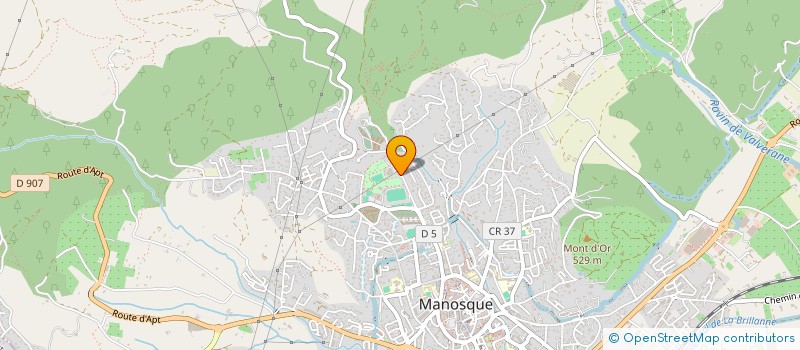 localisation de l'entreprise ASP 04 à MANOSQUE