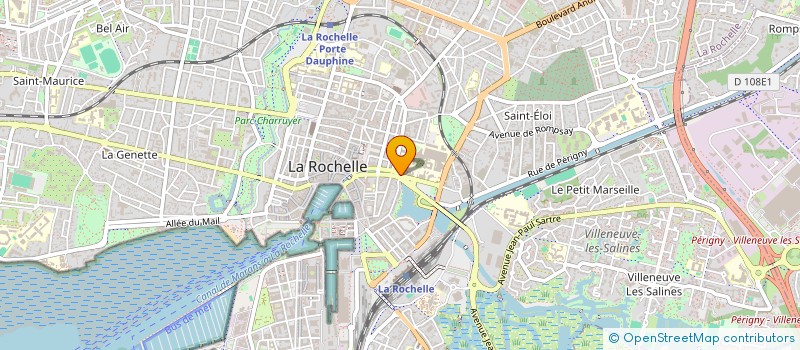 localisation de l'entreprise ASP 17 - ETRE-LA  LA ROCHELLE