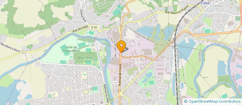 localisation de l'entreprise ASP à CUFFIES