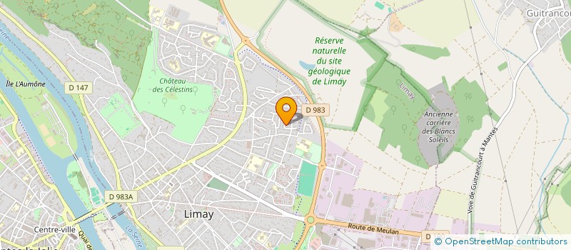 localisation de l'entreprise ASP 78 SARL à LIMAY
