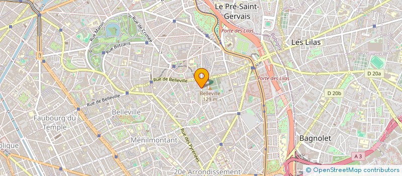 localisation de l'entreprise ASP  PARIS