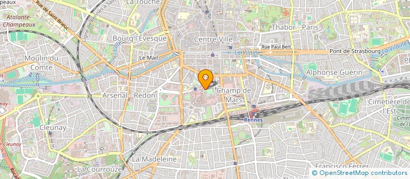 localisation de l'entreprise ASP à RENNES