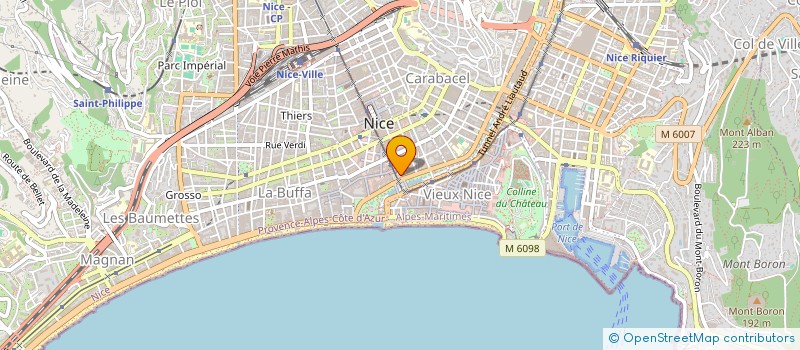 localisation de l'entreprise ASP (ASSURER SECURITE ET PROTECTION) à NICE
