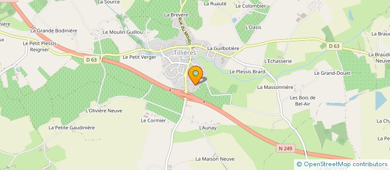 localisation de l'entreprise ASP AUTO à SEVREMOINE