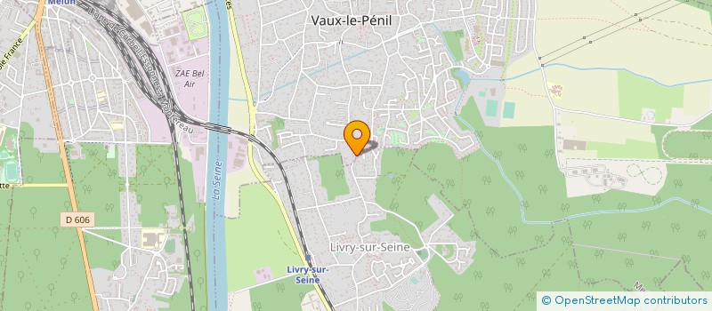 localisation de l'entreprise ASP CONSTRUCTIONS à VAUX-LE-PENIL